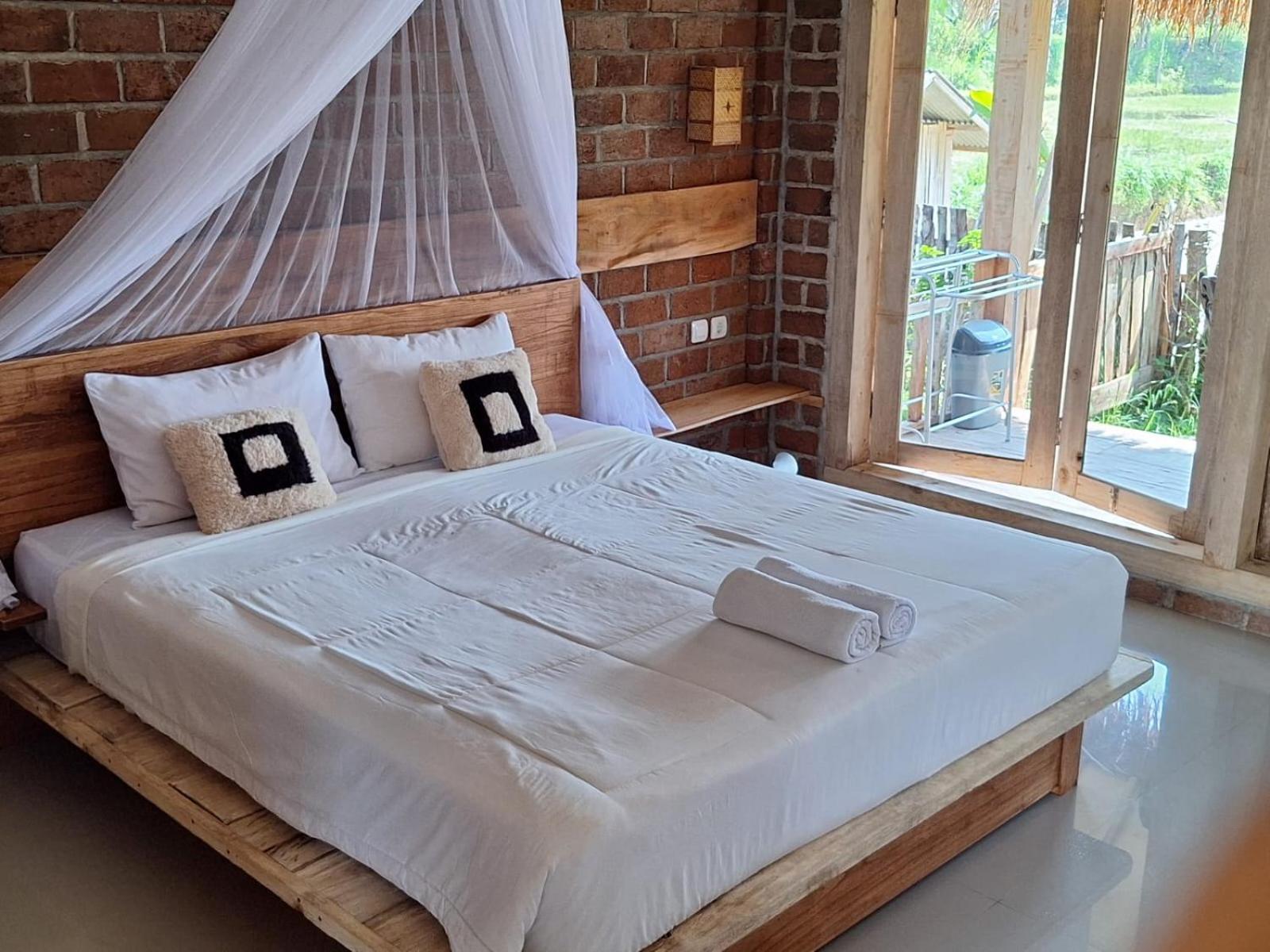 Bunga Maliq Bungalow Lombok تيتيباتو الغرفة الصورة